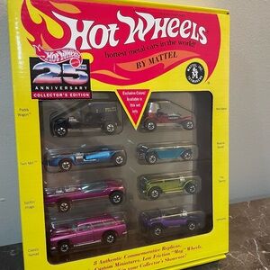1993 Mattel Hot Wheels 25th Anniversary Series #1 Collectors Edition #49192 NIB